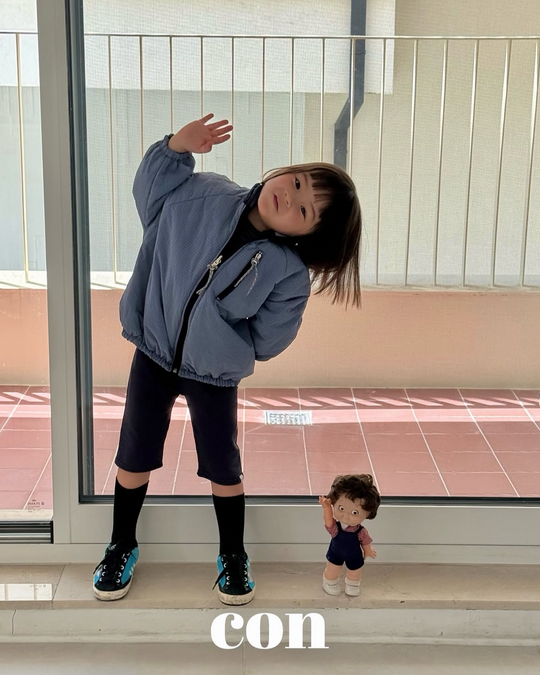 [con]Knee leggings