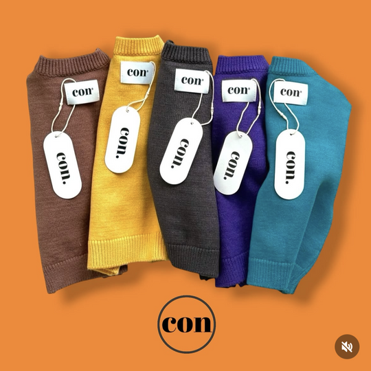 [con]color cardigan