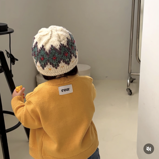 [con]color cardigan