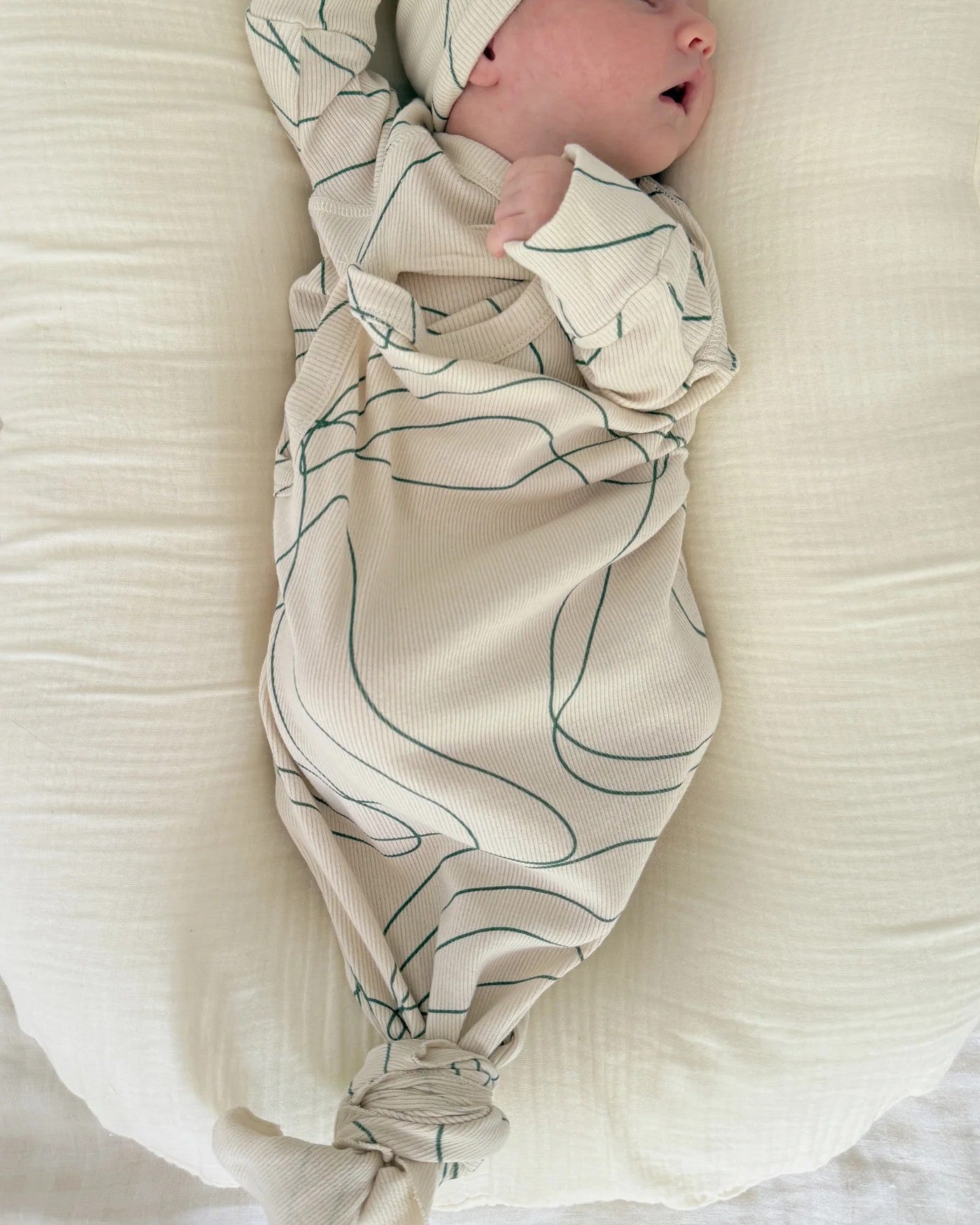 susukoshi 着物ガウンセット Organic Kimono Gown [ river ] / SUSUKOSHI [