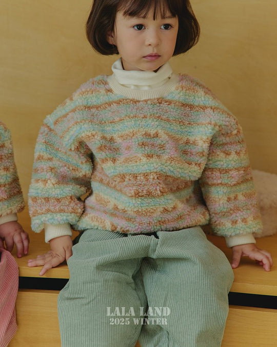 [lalaland]コーデュロイテーパードパンツ