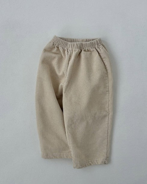 [lalaland]コーデュロイテーパードパンツ