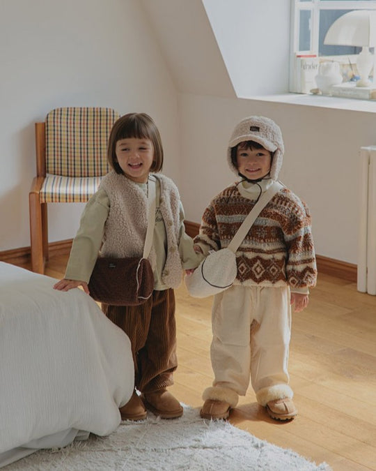 [lalaland]コーデュロイテーパードパンツ