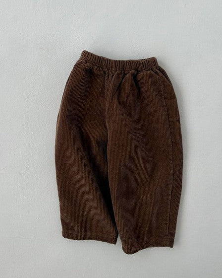 [lalaland]コーデュロイテーパードパンツ