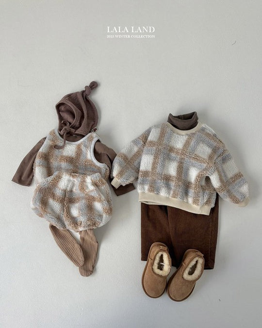 [lalaland]コーデュロイテーパードパンツ