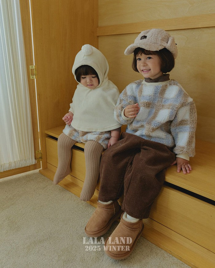 [lalaland]コーデュロイテーパードパンツ