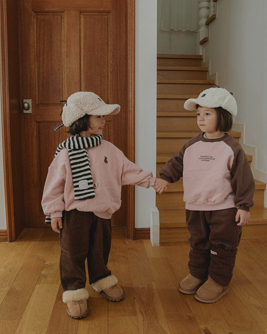 [lalaland]コーデュロイテーパードパンツ