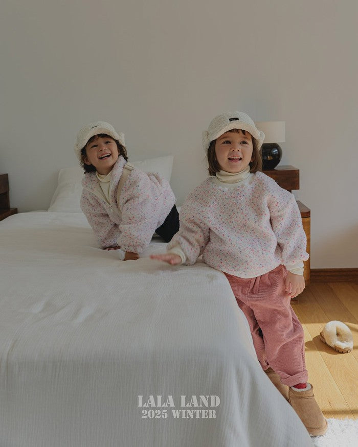 [lalaland]コーデュロイテーパードパンツ