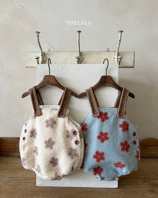 [thelala]スノーフラワーロンパース