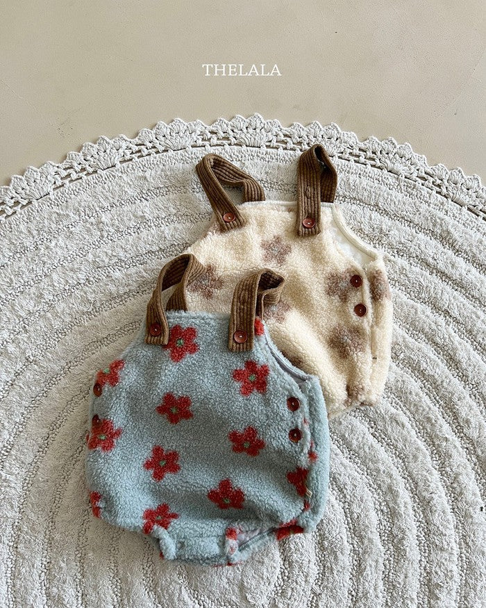 [thelala]スノーフラワーロンパース