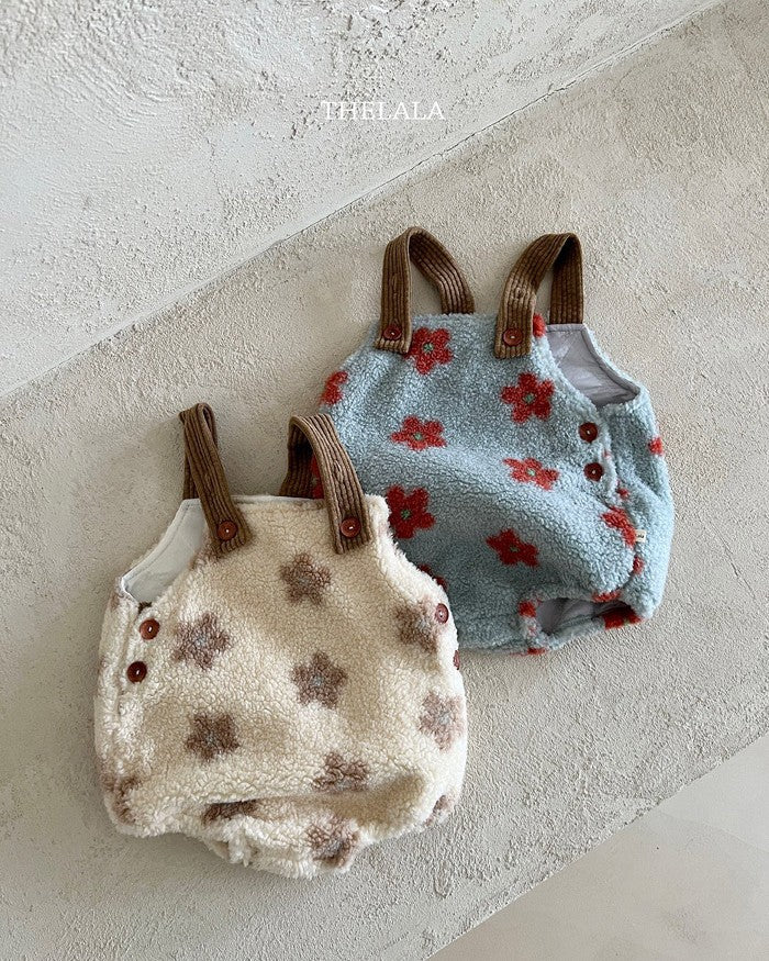 [thelala]スノーフラワーロンパース