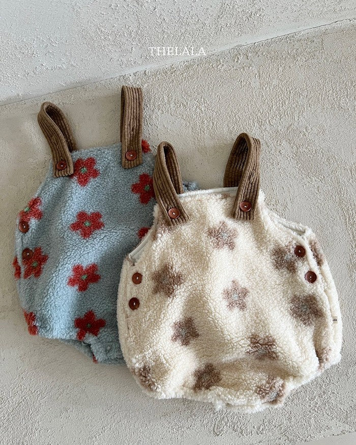 [thelala]スノーフラワーロンパース