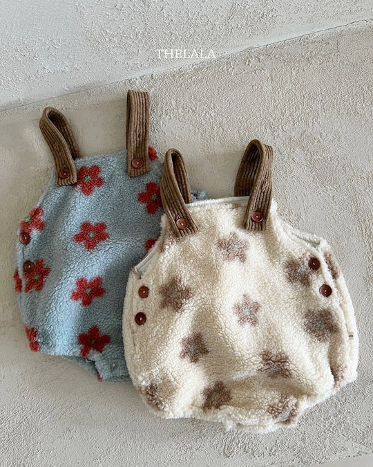 [thelala]スノーフラワーロンパース