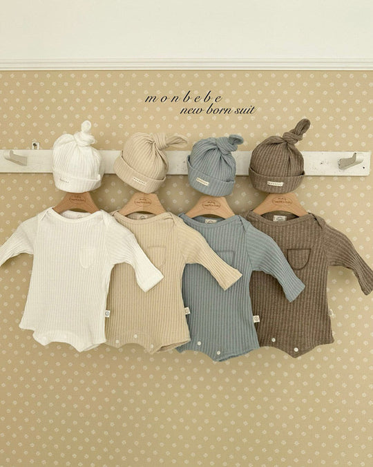 予約[monbebe]Leo Boy Suit (beanie Set)