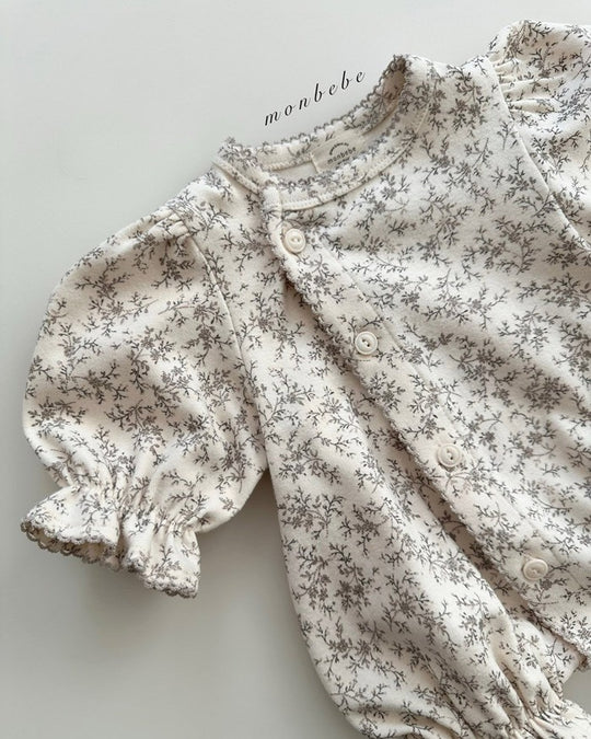 予約[monbebe]Glass flower glory suit
