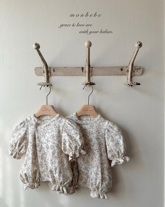 予約[monbebe]Glass flower glory suit