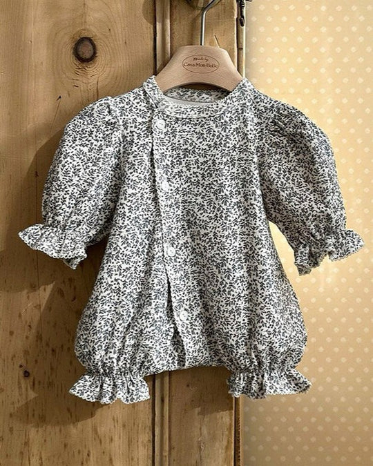 予約[monbebe]Glass flower glory suit