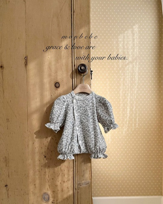 予約[monbebe]Glass flower glory suit