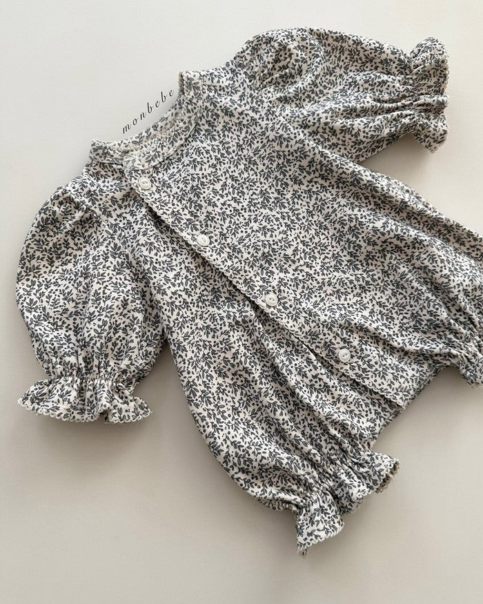 予約[monbebe]Glass flower glory suit