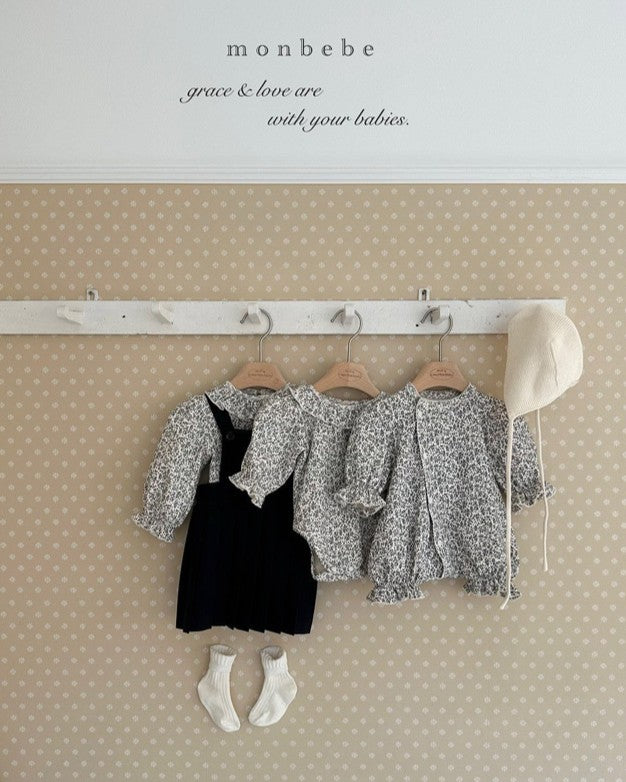 予約[monbebe]Glass flower glory suit