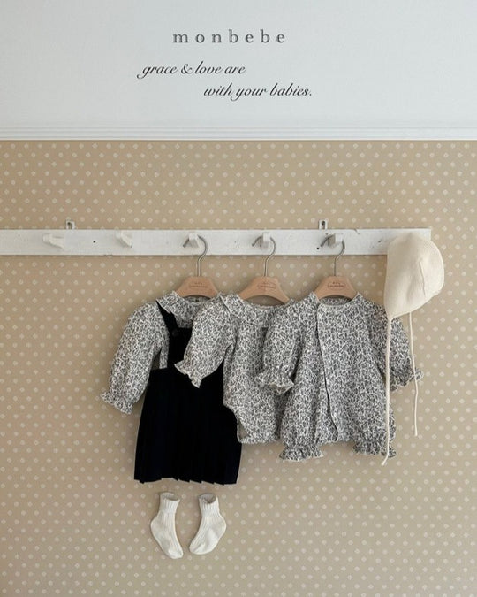 予約[monbebe]Glass flower glory suit