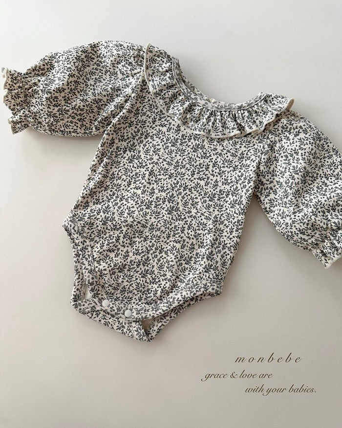 予約[monbebe]Puly leaf span suit