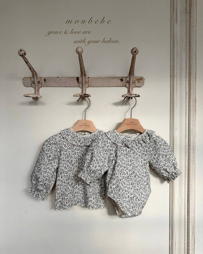 予約[monbebe]Puly leaf span suit