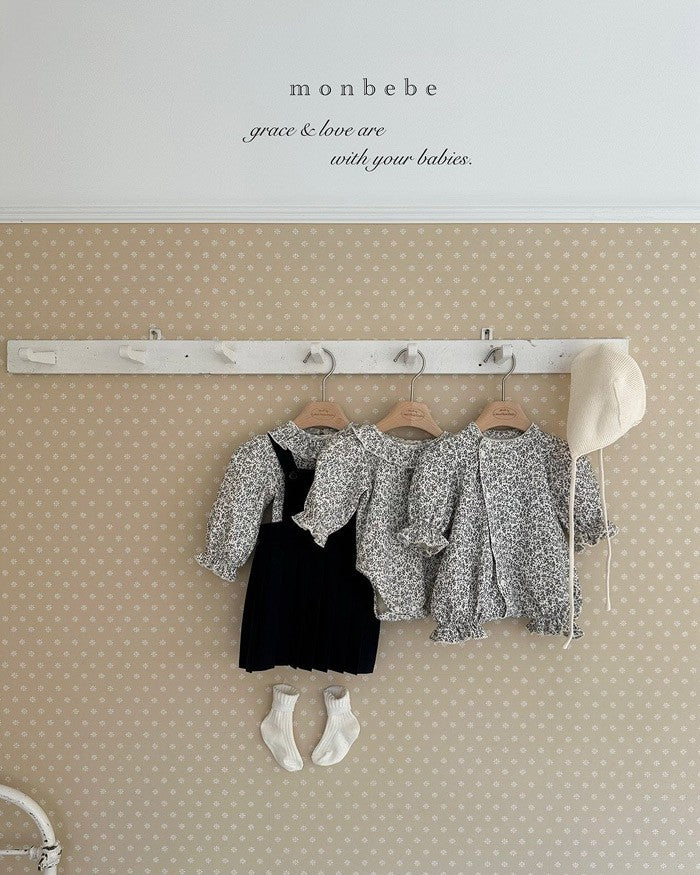 予約[monbebe]Puly leaf span suit