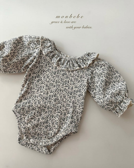 予約[monbebe]Puly leaf span suit