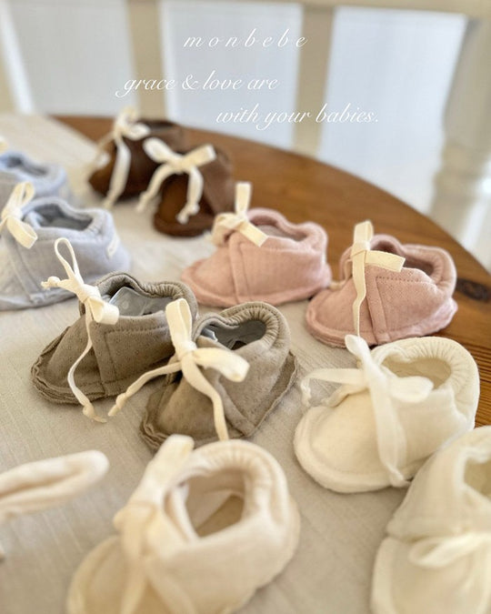 予約[monbebe]Noah New born Shoes