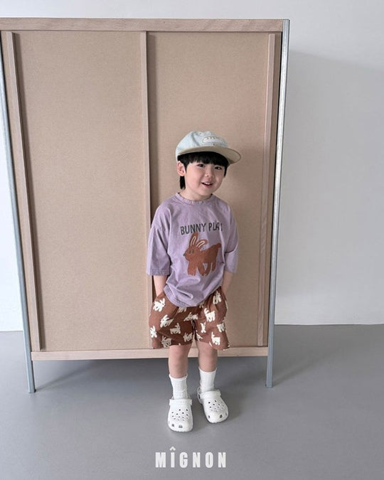 [MIGNON]バニーハーフパンツ