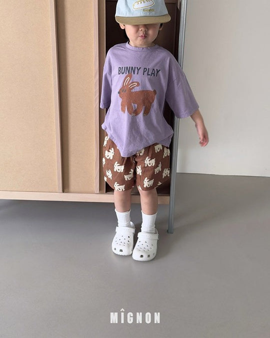 [MIGNON]バニーハーフパンツ