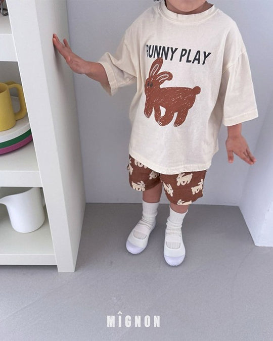 [MIGNON]バニーハーフパンツ