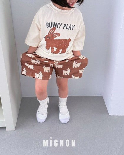 [MIGNON]バニーハーフパンツ