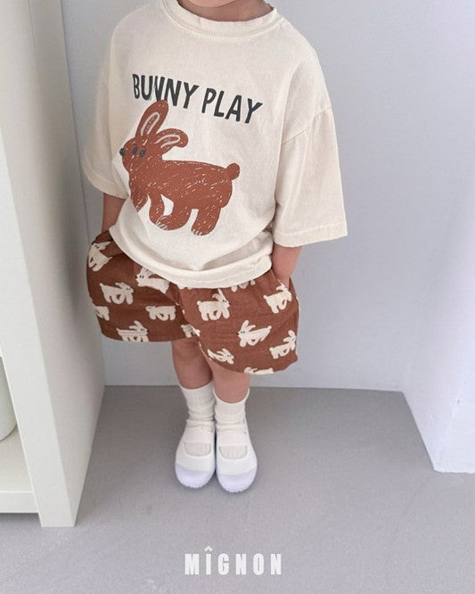 [MIGNON]バニーハーフパンツ
