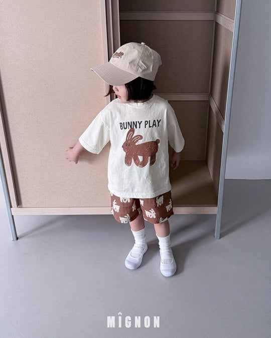 [MIGNON]バニーハーフパンツ
