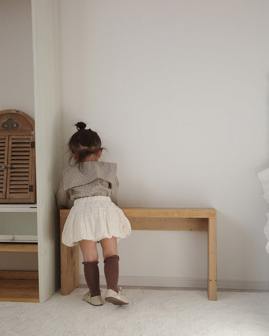 [mimimarket]チェックセーラーブラウス