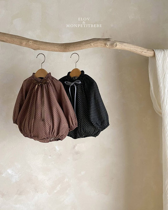 [monpetitbebe]モンド刺繍ロンパース
