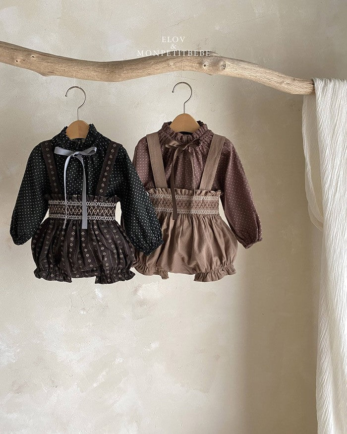 [monpetitbebe]モンド刺繍ブラウス