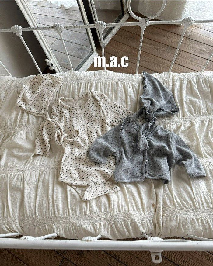[mac]フラワースーツボネットセット