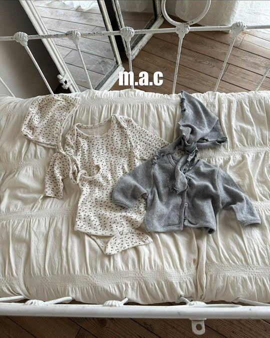 [mac]フラワースーツボネットセット