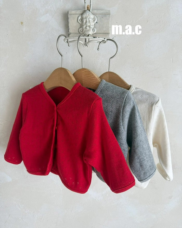 [mac]アイレットカーディガン