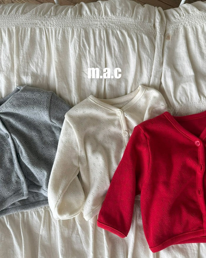 [mac]アイレットカーディガン
