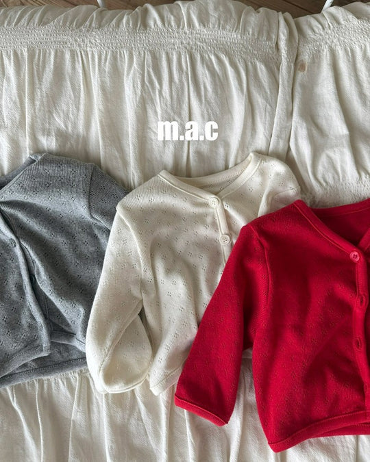 [mac]アイレットカーディガン