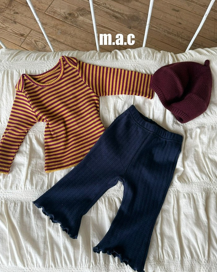 [mac]ボーダーロングT
