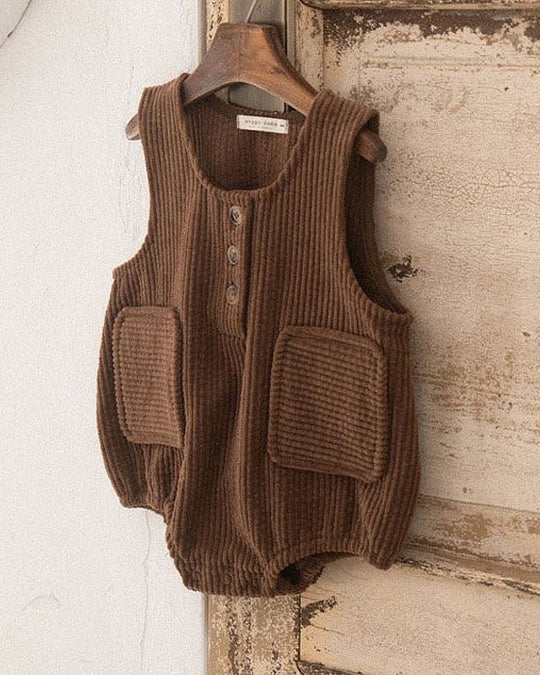 [anggo]コーデュロイオーバーオールロンパース