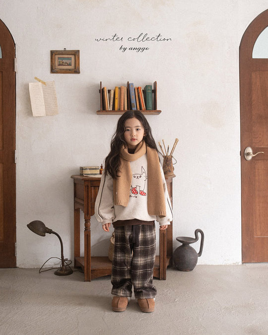 [anggo]フランネルチェックパンツ