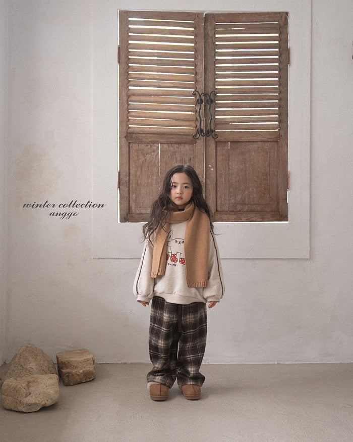 [anggo]フランネルチェックパンツ