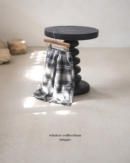 [anggo]フランネルチェックパンツ
