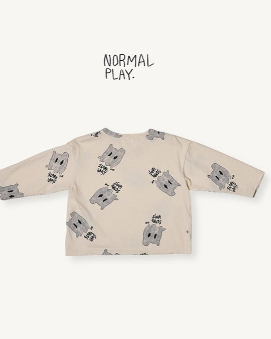 [NORMALPLAY]GHOST-Tee.